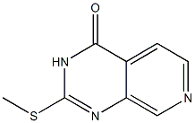 2-(methylthio)pyrido[3,4-d]pyrimidin-4(3H)-one 구조식 이미지