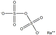 Radium Pyrosulfate Structure