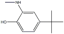 4-tert-butyl-2-(methylamino)phenol Structure