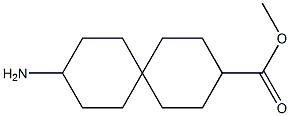 methyl 9-aminospiro[5.5]undecane-3-carboxylate Structure