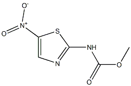 (5-Nitro-thiazol-2-yl)-carbamic acid methyl ester Structure