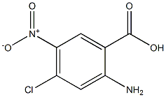 2-amino-4-chloro-5-nitrobenzoic acid 구조식 이미지