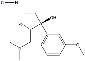 (2S,3R)-1-(dimethylamino)-3-(3-methoxyphenyl)-2-methyl-3-pentanol hydrochloride Structure