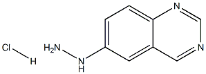 6-hydrazinylquinazoline hydrochloride Structure