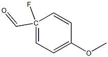 1-fluoro-4-methoxybenzaldehyde Structure