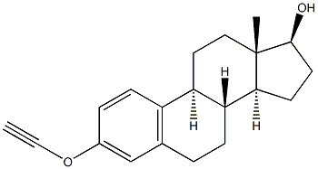 Ethinylestradiol 구조식 이미지