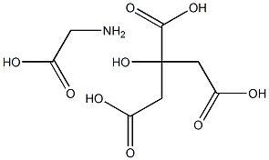 Glycine citrate 구조식 이미지