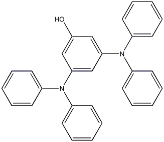 3,5-bis(diphenylamino)phenol Structure