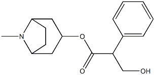 (8-METHYL-8-AZABICYCLO[3.2.1]OCT-3-YL) 3-HYDROXY-2-PHENYL-PROPANOATE 구조식 이미지