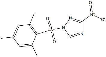 1-(2-MESITYLENESULFONYL)-3-NITRO-1H-1,2,4-TRIAZOLE Structure