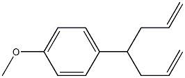 1-(1-ALLYL-BUT-3-ENYL)-4-METHOXY-BENZENE Structure