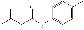 ACETOACET-P-TOLUIDIDE 구조식 이미지