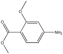 METHYL 4-AMINO-2-METHOXYBENZOATE 구조식 이미지
