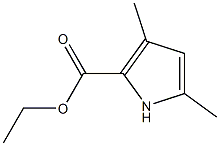 Ethyl 3,5-dimethylpyrrole-2-carboxylate 구조식 이미지
