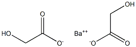 Barium glycolate 구조식 이미지