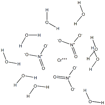 Chromium(III) nitrate nonahydrate Structure