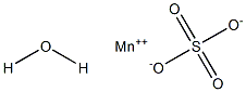 Manganese(II) sulfate monohydrate 구조식 이미지
