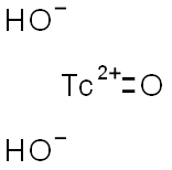 Oxytechnetium(IV) dihydroxide 구조식 이미지