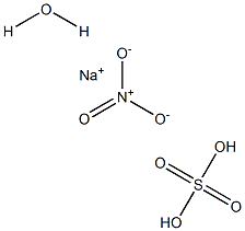 Sodium nitrate sulfate hydrate 구조식 이미지