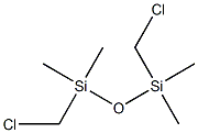 1,3-Bis(Chloromethyl)-1,1,3,3-Tetramethyldisiloxane Structure