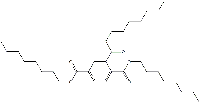 Trioctyl trimellitate Structure