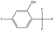 5-fluoro-2-trifluoromethylphenol Structure