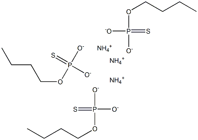 Triammonium n-butyl thiophosphate Structure