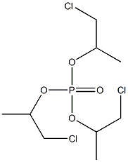 Tris(1-chloro-2-propyl) phosphate Structure
