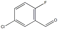 3-Chloro-6-fluorobenzaldehyde 구조식 이미지