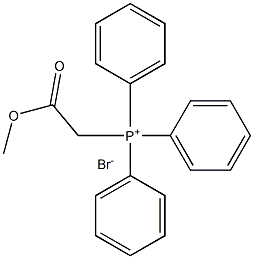 Methoxycarbonylmethyltriphenylphosphonium bromide Structure