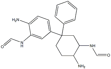 4,4'-diamino-3,3'-dimethylaminodiphenylcyclohexane 구조식 이미지