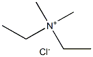 Dimethyldiethylammonium chloride Structure