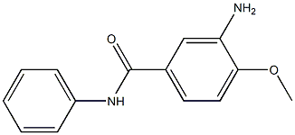 3-amino-4-methoxybenzoylanilide 구조식 이미지