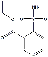 2-ethoxycarbonylbenzenesulfonamide 구조식 이미지