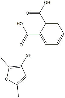 2,5-dimethyl-3-furanthiol phthalate Structure