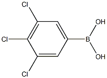3,4,5-Trichlorophenylboronic acid 구조식 이미지