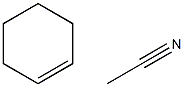 1-cyclohexene acetonitrile Structure