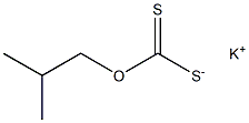 Potassium isobutylxanthate 구조식 이미지