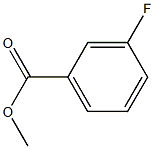 Methyl m-fluorobenzoate 구조식 이미지