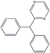 Diphenylmethylpyrazine Structure