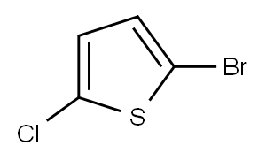 2-Chloro-5-bromothiophene Structure
