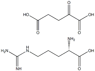 Arginine ketoglutarate Structure