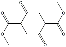 Dimethyl 2,5-dioxy-1,4-cyclohexanedicarboxylate 구조식 이미지
