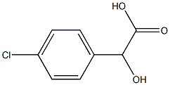 DL-p-chloromandelic acid Structure