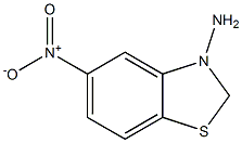 3-amino-5-nitrobenzothiazole Structure