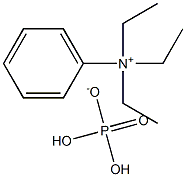 Phenyltriethylammonium dihydrogen phosphate Structure