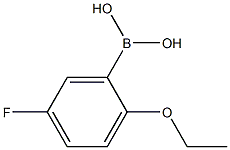 2-Ethoxy-5-fluorophenylboronic acid 구조식 이미지