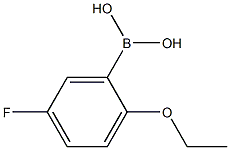 2-Ethoxy-5-fluorophenylboronic acid Structure