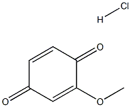 O-methoxybenzoquinone hydrochloride 구조식 이미지