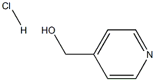 4-Pyridinemethanol hydrochloride 구조식 이미지